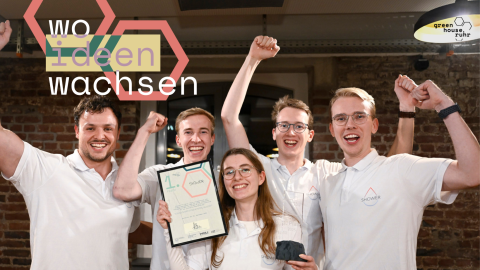 greenhouse.ruhr Stipendienprogramm: Siegerteam 2025 - SHOWER